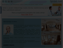 Tablet Screenshot of optimal-med.pl